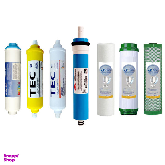 فیلتر دستگاه تصفیه آب تک (Tec) مدل ROTP7 مجموعه 7 عددی