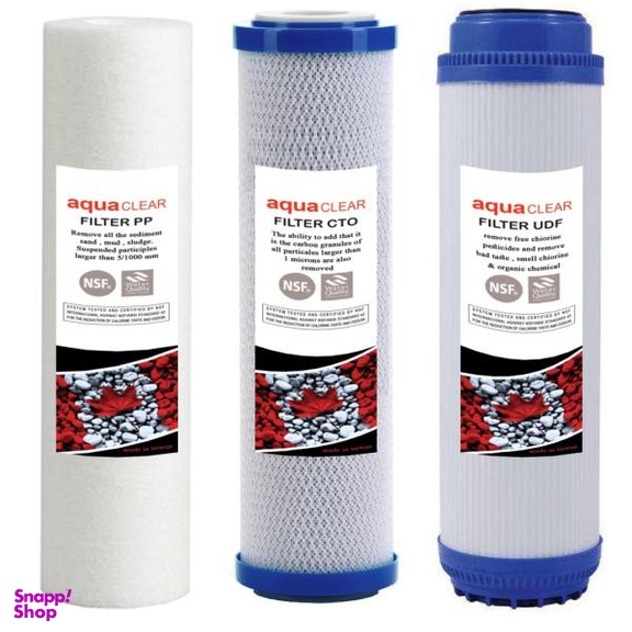 فیلتر تصفیه آب آکوآ کلیر (Aquaclear) مدل C3 مجموعه 3 عددی