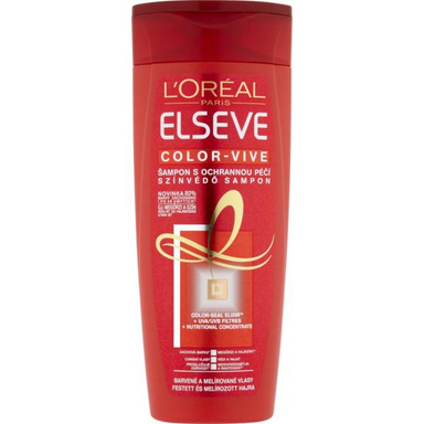 شامپو تثبیت کننده رنگ مو لورآل (L'Oreal) مدل Elseve Vive حجم 400 میلی لیتر