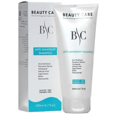 شامپو ضد شوره مو بی سی بیوتی کر (BC Beauty Care) مدل DN حجم 200 میلی لیتر