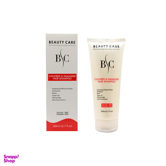 شامپو تثبیت کننده رنگ مو بی سی بیوتی کر (BC Beauty Care) مدل COLOR حجم 200 میلی لیتر