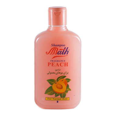 شامپو موهای معمولی بس (Bath) مدل Peach حجم 1000 میلی لیتر