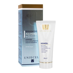 کرم ژل مرطوب کننده آنژسل (Unjecell) مدل آکوا حجم 40 میلی لیتر