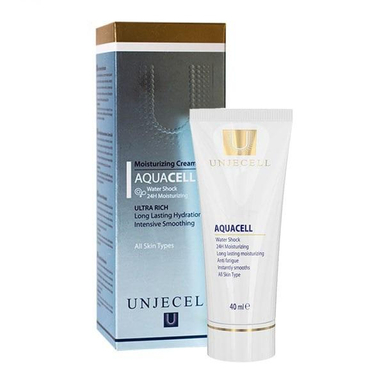کرم ژل مرطوب کننده آنژسل (Unjecell) مدل آکوا حجم 40 میلی لیتر