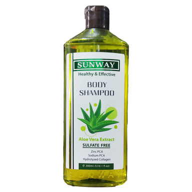 شامپو بدن سان وی (Sunway) مدل Sulfate Free حجم 300 میلی لیتر