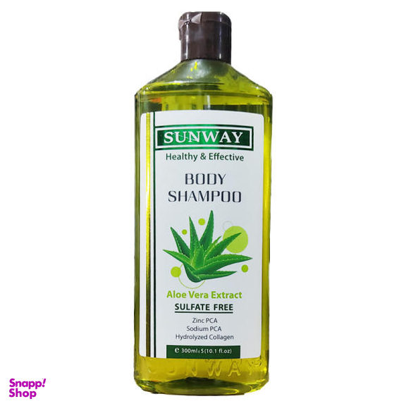 شامپو بدن سان وی (Sunway) مدل Sulfate Free حجم 300 میلی لیتر