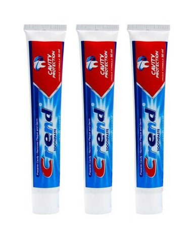 خمیر دندان کرند (Crend) مدل Cavity حجم 50 میلی لیتر بسته 3 عددی