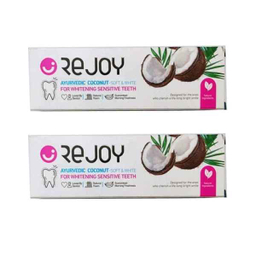 خمیر دندان ریجوی (Rejoy) مدل نارگیل حجم 100 میلی لیتر بسته 2 عددی