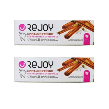 خمیر دندان ریجوی (Rejoy) مدل دارچین حجم 100 میلی لیتر بسته 2 عددی