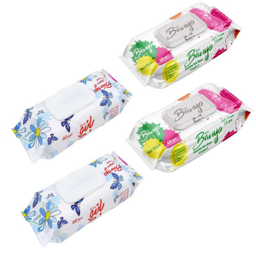 دستمال مرطوب بانیو (Banyo) مدل آنتی باکتریال مجموعه 4 عددی