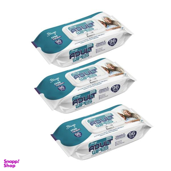 دستمال مرطوب بانیو (Banyo) مدل 96 مجموعه 3 عددی