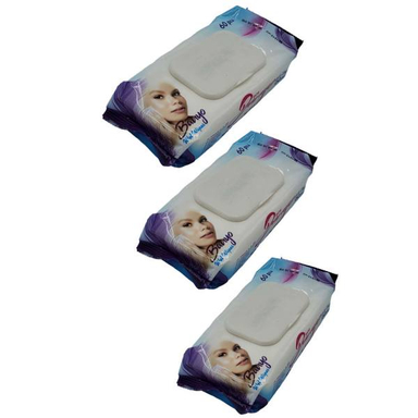 دستمال مرطوب بانیو (Banyo) مدل 06 مجموعه 3 عددی