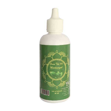 روغن مو مرهم یاب (Marhamyab) مدل Green Tea حجم 80 میلی لیتر