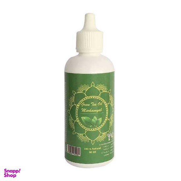 روغن مو مرهم یاب (Marhamyab) مدل Green Tea حجم 80 میلی لیتر