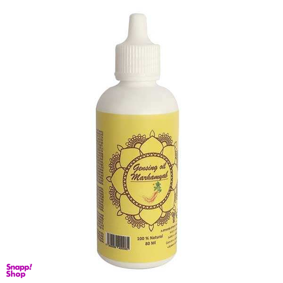 روغن مو مرهم یاب (Marhamyab) مدل Gensing حجم 80 میلی لیتر