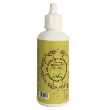 روغن مو مرهم یاب (Marhamyab) مدل Evening Primrose حجم 80 میلی لیتر