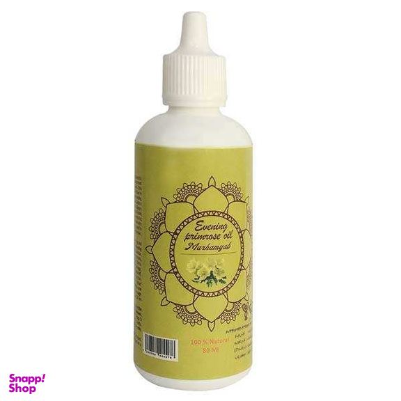 روغن مو مرهم یاب (Marhamyab) مدل Evening Primrose حجم 80 میلی لیتر