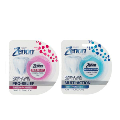 نخ دندان زنون (Zenon) مدل Multi-Action به همراه نخ دندان زنون (Zenon) مدل Pro-Relife