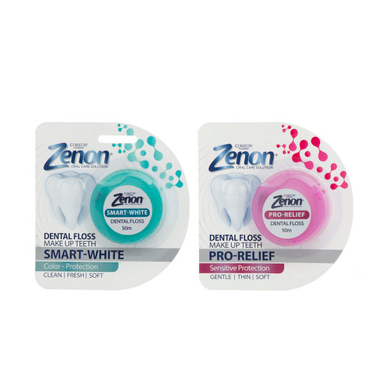 نخ دندان زنون (Zenon) مدل Smart-White به همراه نخ دندان زنون (Zenon) مدل Pro-Relife