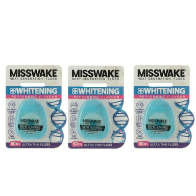 نخ دندان میسویک (Misswake) مدل Whitening بسته 3 عددی