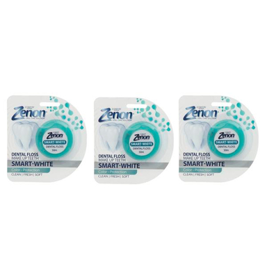 نخ دندان زنون (Zenon) مدل Smart White بسته 3 عددی