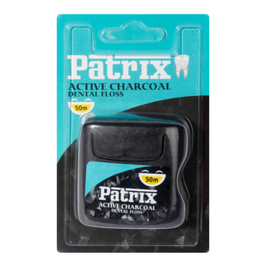 نخ دندان پاتریکس (Patrix) مدل Active Charcoal