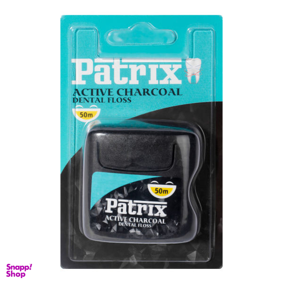نخ دندان پاتریکس (Patrix) مدل Active Charcoal