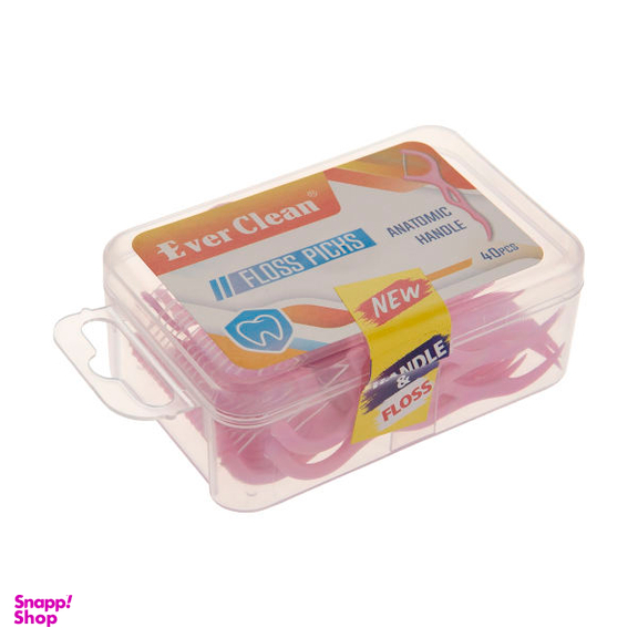 نخ دندان اورکلین (Ever-Clean) مدل Evc015 بسته 40 عددی