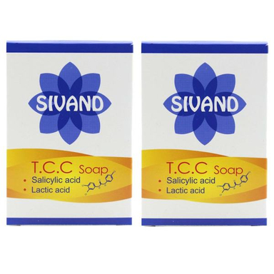 صابون ضدباکتری سیوند (Sivand) مدل Tcc 0212 وزن 90 گرم مجموعه 2 عددی