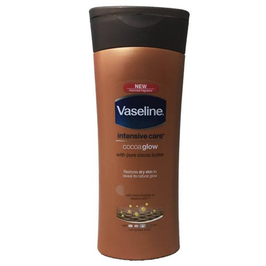لوسیون بدن وازلین (Vaseline) مدل عصاره کاکایو حجم 400 میلی لیتر