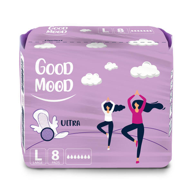 نوار بهداشتی گود مود (Good Mood) مدل Ultra بسته 8 عددی