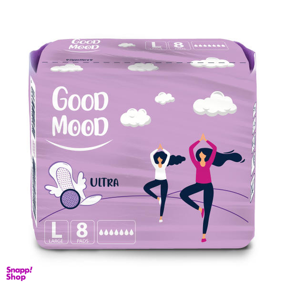 نوار بهداشتی گود مود (Good Mood) مدل Ultra بسته 8 عددی