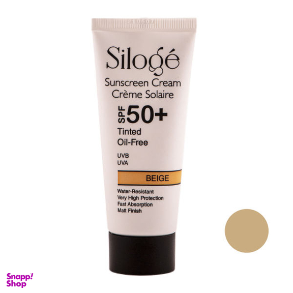 کرم ضد آفتاب سیلوژه (Siloge) مدل Tinted حجم 40 میلی لیتر