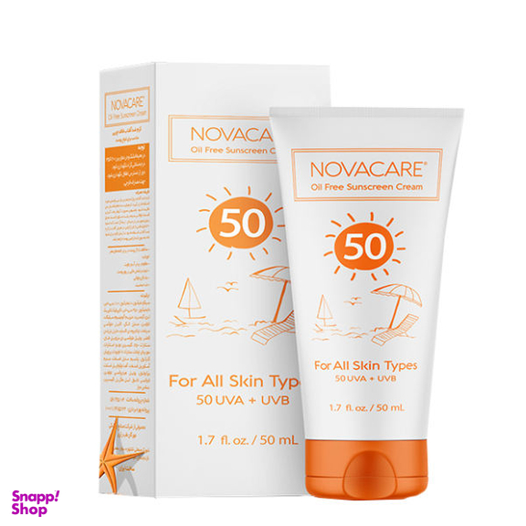 کرم ضد آفتاب نواکر (Novacare) مدل Novacare حجم 50 میلی لیتر