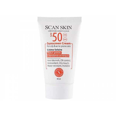 کرم ضد آفتاب اسکن اسکین (Scan Skin) مدل Anti Blemish حجم 40 میلی لیتر