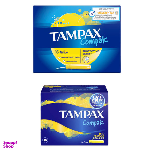 تامپون تامپکس مدل Compak مجموعه 2 عددی