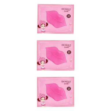 ماسک لب بایو آکوآ مدل Strawberry حجم 8 میلی لیتر بسته 3 عددی