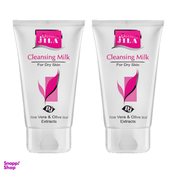 شیر پاک کن دکتر ژیلا (Doctor Jila) مدل آلویه‌ورا حجم 150 میلی لیتر بسته 2 عددی