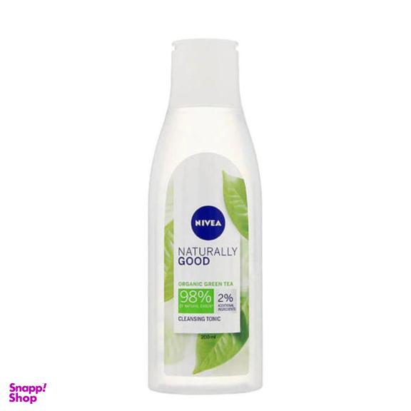 تونر پاک کننده صورت نیوآ (Nivea) مدل چای سبز حجم 200 میلی لیتر