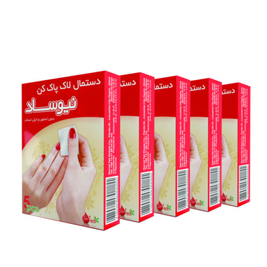 لاک پاک کن نیوساد (Newsaad) مدل +A مجموعه 5 عددی