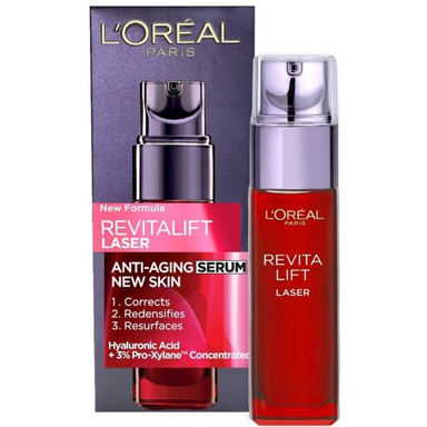 سرم پوست لورآل (Loreal) مدل Revitalift Laser X3 حجم 30 میلی لیتر