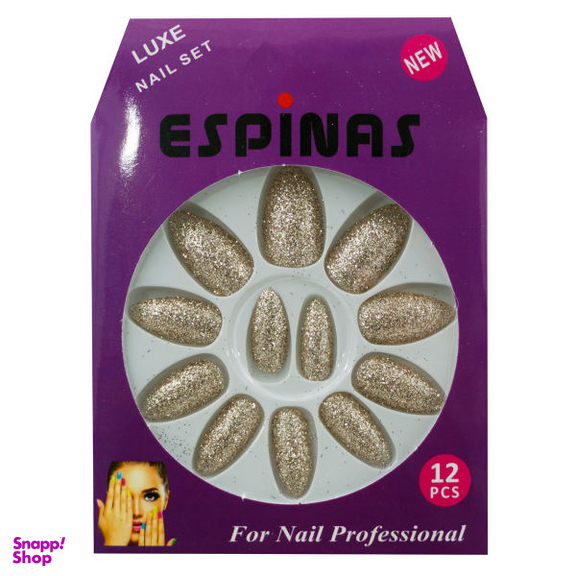 ناخن مصنوعی اسپیناس مدل NT1217 بسته 12 عددی