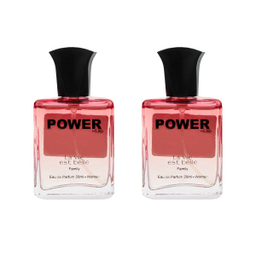 عطر جیبی زنانه پاور پالس مدل La vie est belle حجم 25 میلی لیتر مجموعه 2 عددی