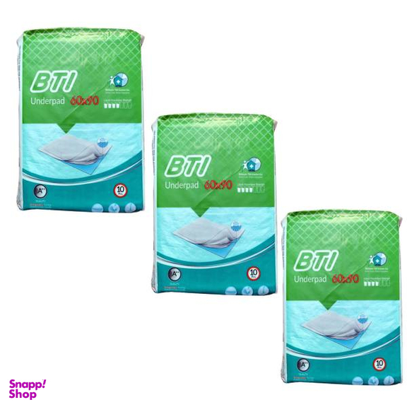 زیرانداز بیمار بی تی آی مدل 6090 بسته 3تایی