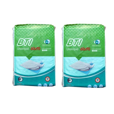 زیرانداز بیمار بی تی آی مدل 6090 بسته 2تایی