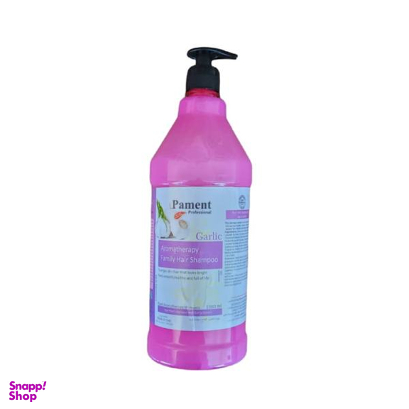 شامپو مو پامنت (Pament) مدل سیر حجم 1380 میلی لیتر