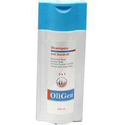 شامپو ضد شوره مو الی ژن (Oligen) مدل 222 حجم 250 میلی لیتر