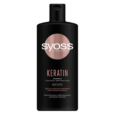 شامپو مو سایوس (Syoss) مدل Keratin حجم 500 میلی لیتر