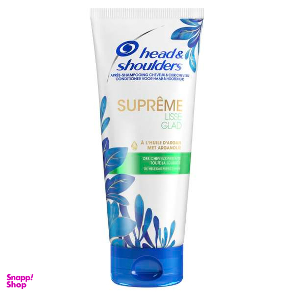 ماسک مو هد اند شولدرز مدل Supreme Lisse Glad حجم 220 میلی لیتر