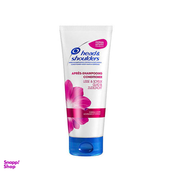 ماسک مو هد اند شولدرز مدل Lisse & Soyeux Glad & Zijdezacht حجم 220 میلی لیتر